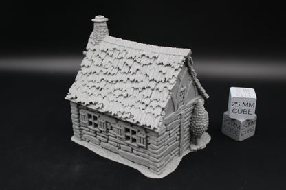 Tabletop Terrain Blacksmith Baker Cottage Dnd RPG wargame skirmish 28-32mm