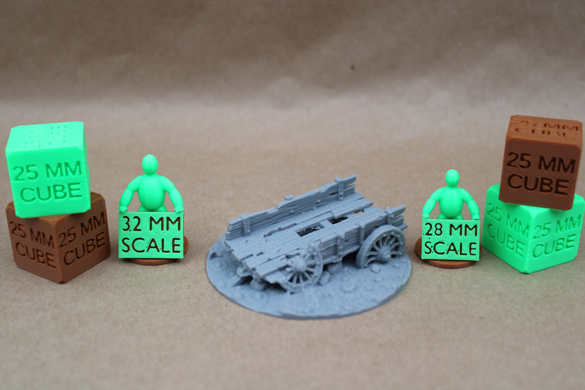 Tabletop Terrain Bubbling Swamp Wagon Ruin Scatter 28-32mm skirmish rpg wargame