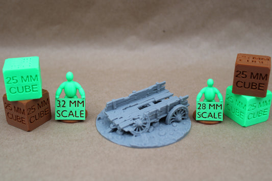 Tabletop Terrain Bubbling Swamp Wagon Ruin Scatter 28-32mm skirmish rpg wargame
