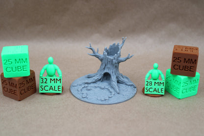 Tabletop Terrain Bubbling Swamp Rotten Stump Ruin Scatter 28-32mm skirmish rpg wargame