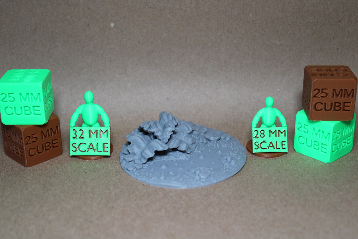 Tabletop Terrain Bubbling Swamp Fern Plant Scatter 28-32mm skirmish rpg wargame