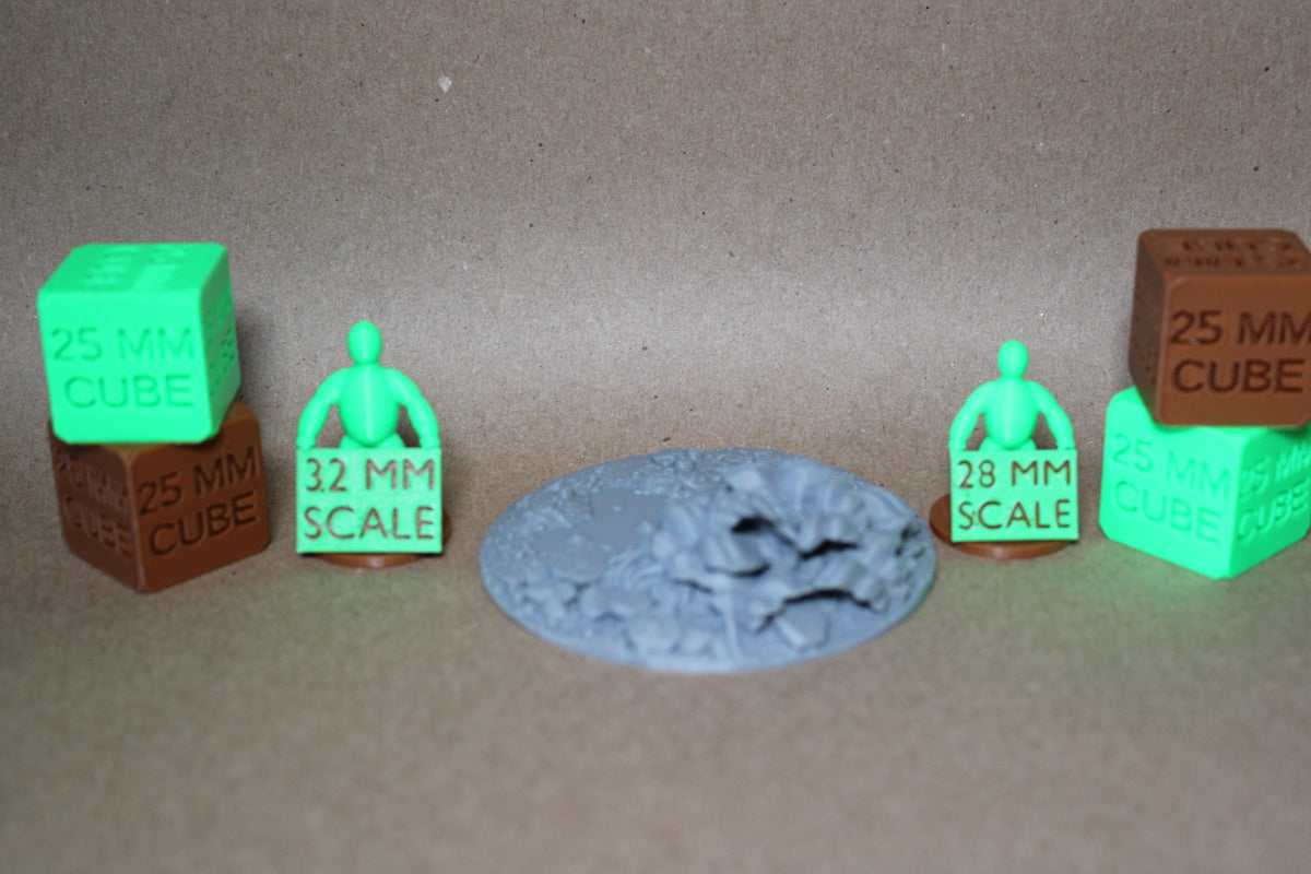 Tabletop Terrain Bubbling Swamp Fern Plant Scatter 28-32mm skirmish rpg wargame