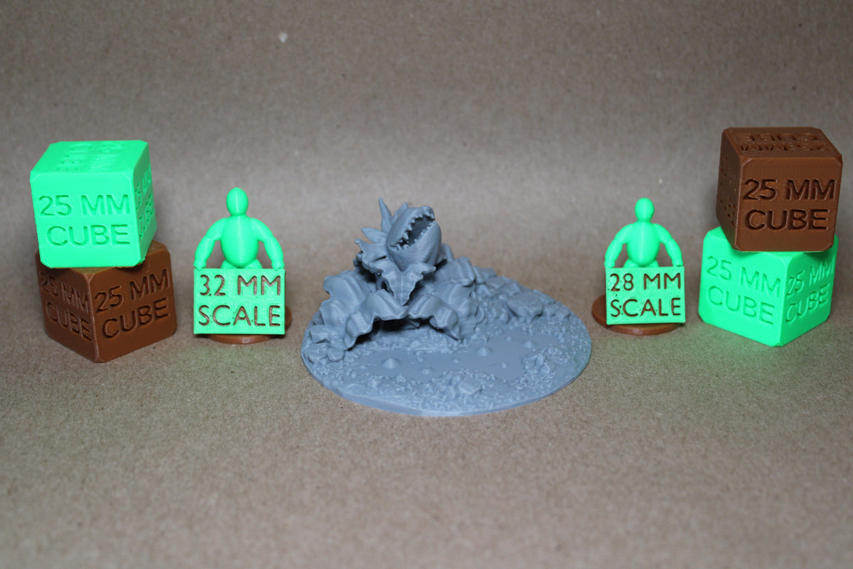 Tabletop Terrain Bubbling Swamp Carnivorous Man Eating Plant Scatter 28-32mm skirmish rpg wargame