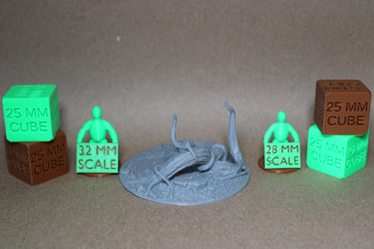 Tabletop Terrain Bubbling Swamp Twisted Reaching Vine Scatter 28-32mm skirmish rpg wargame