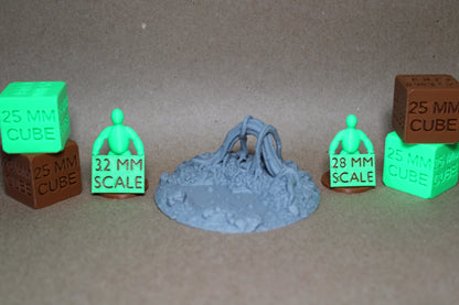 Tabletop Terrain Bubbling Swamp Twisted Arch Vine Scatter 28-32mm skirmish rpg wargame