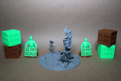 Tabletop Terrain Bubbling Swamp Carnivorous Man Eating Pitcher Plant Scatter 28-32mm skirmish rpg wargame
