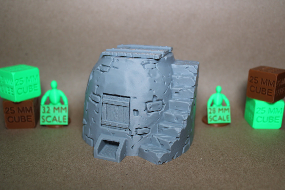 Tabletop Terrain Pottery Kiln Granary Grain Storage Scatter 28-32mm skirmish rpg wargame