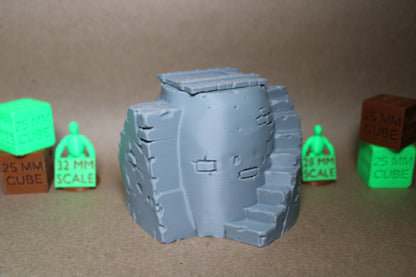 Tabletop Terrain Pottery Kiln Granary Grain Storage Scatter 28-32mm skirmish rpg wargame