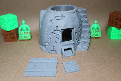 Tabletop Terrain Pottery Kiln Granary Grain Storage Scatter 28-32mm skirmish rpg wargame